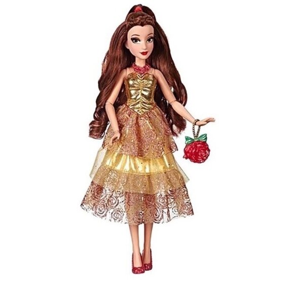 Disney Princess Style Series Belle Doll | New in Box | Holiday Gold Gown - Picture 2 of 2
